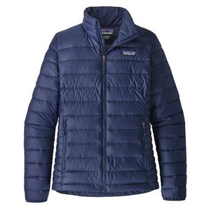 Women's Navy Patagonia Down Sweater Jacket